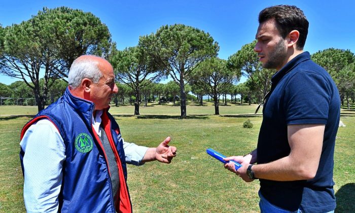 Kozak’ta çam fıstığı için mücadele sürüyor