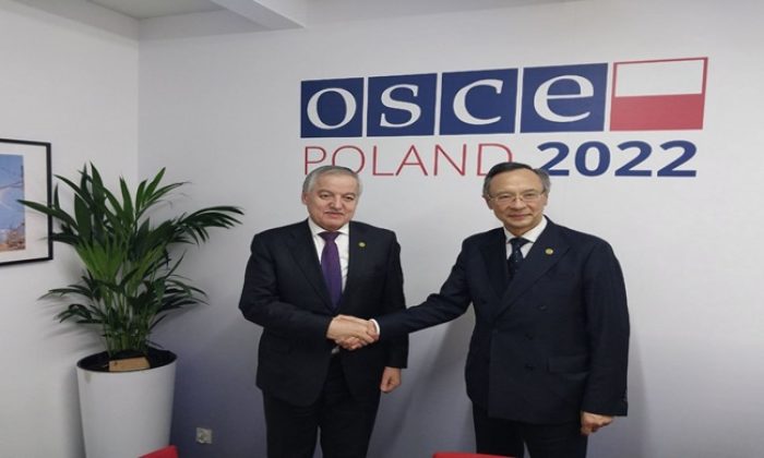 Tacikistan Cumhuriyeti Dışişleri Bakanı’nın AGİT Ulusal Azınlıklar Yüksek Komiserliği ile görüşmesi