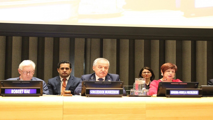 Participation of the Minister of Foreign Affairs in the High-Level Event of Tajikistan on Water and Glaciers at the United Nations